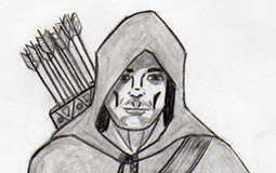 Robin Hood - Drawing By Me